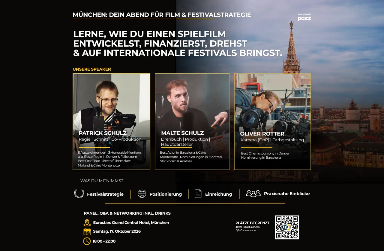 PAZZ EVENT: FILMPRODUKTION und FESTIVALSTRATEGIE